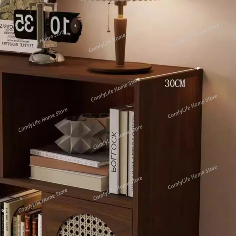 

Medieval Organic Bookcase Modern Elegant Aesthetic Sleek Smooth Bookshelf Sculptural Design Home Furniture Prateleira XY40SJ