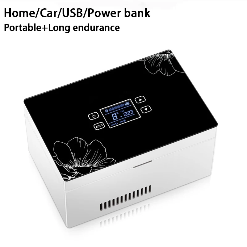 Mini Portable Insulin Refrigerator Mini-Fridge Cooler For Insulin Serum Interferon Capsules USB Charging Refrigerated Incubator
