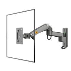 New NB F150 Gas Spring 17-35 inch LED TV Wall Mount Monitor Holder Ergonomic Mount Arm Max. VESA 100*100mm Loading 3-12kgs