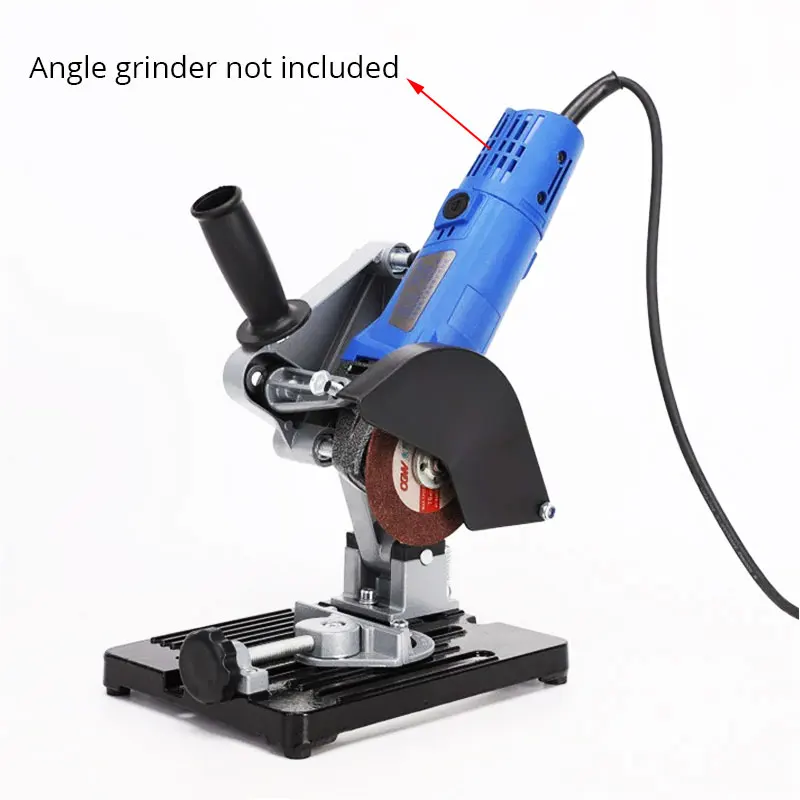 100-125 Angle Grinder Holder Stand Grinder Cutter Support Bracket DIY Cutting Machine Cast Iron / Iron Base