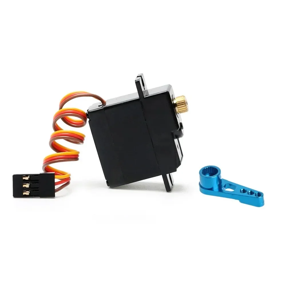 Servo de control remoto para Wltoys 144001, A959-B, coche todoterreno teledirigido, actualización de piezas de repuesto, accesorios, Servo de engranaje de Metal de tres cables, A979-B