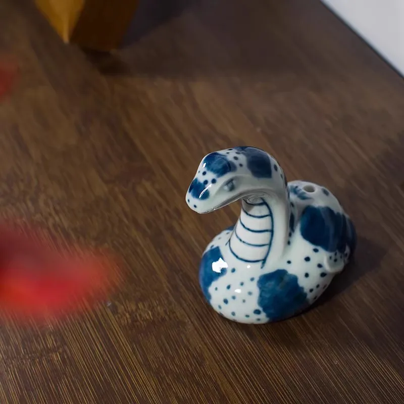 Vintage Ceramic Water Dropper Cute Animal Design Inkstone Water Container for Calligraphy & Painting, Brush Pen Art Supplies view 4