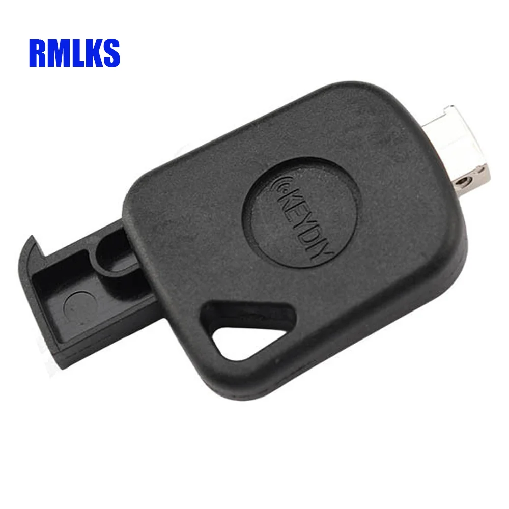 

Universal Transponder Car Key Shell Case KD/VVDI Blades Head with Chip Holder Universal Car Key Casing black