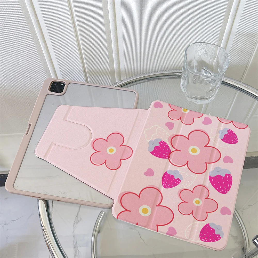 

360 ° Rotating Foldable Case to Easily Protect Your Pad: Compatible with iPad Air 6,Air 5,4,10,2024,air m3/a16 2025