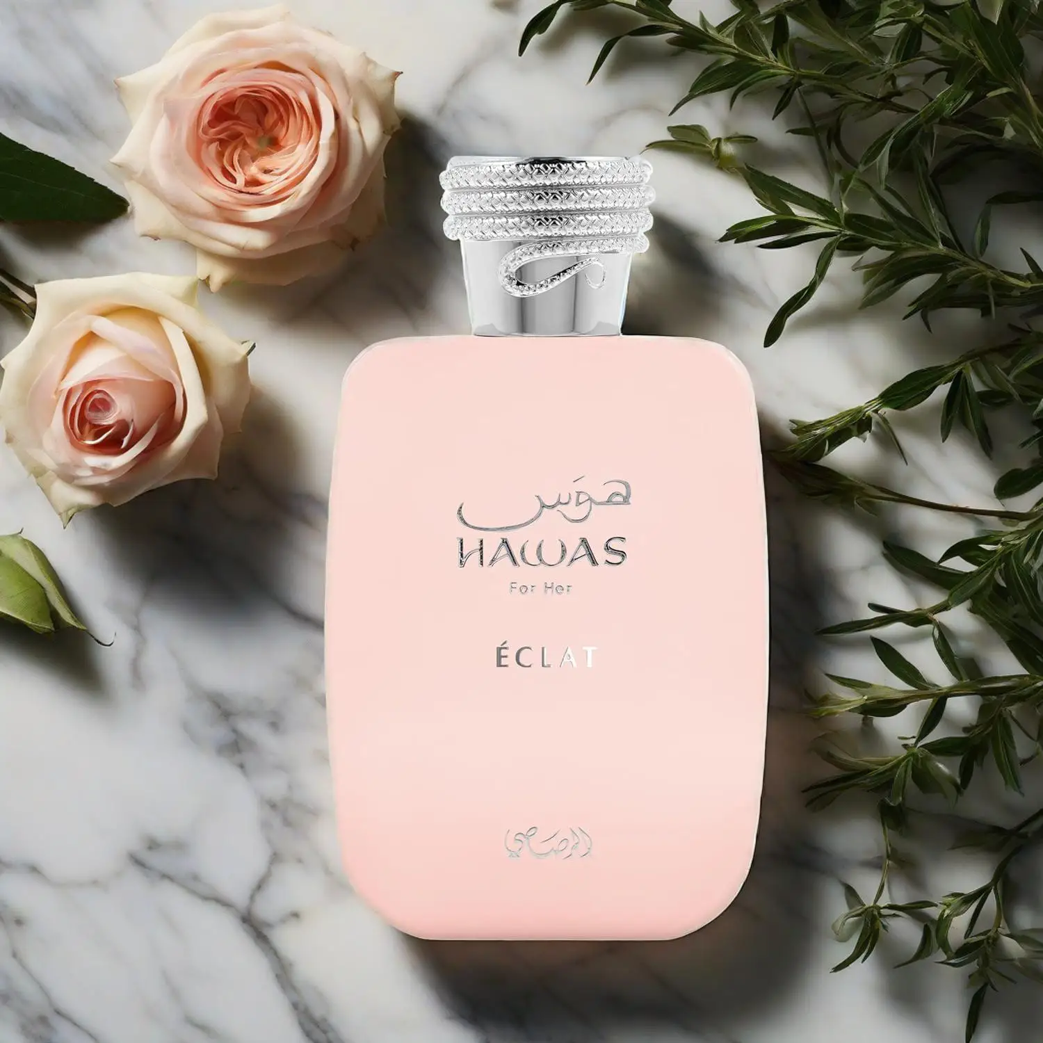 RASASI Hawas Eclat بخاخ Eau de Parfum للسيدات 3.4 أونصة - عطر يومي وسهرة فاخر