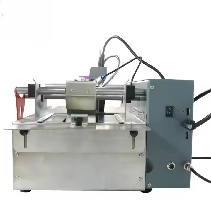 Draagbare Mini Tij Inkjet Printer Automatische Desktop Paging Machine voor Plastic Kartonnen Zakken