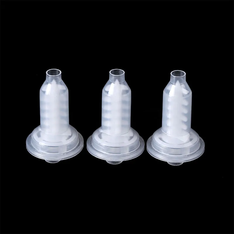 Cabezal de mezcla Dental para tubo de mezcla de dos componentes 5:1, materiales de impresión desechables, puntas de mezcla, tubo de mezcla, tubos de colores de laboratorio