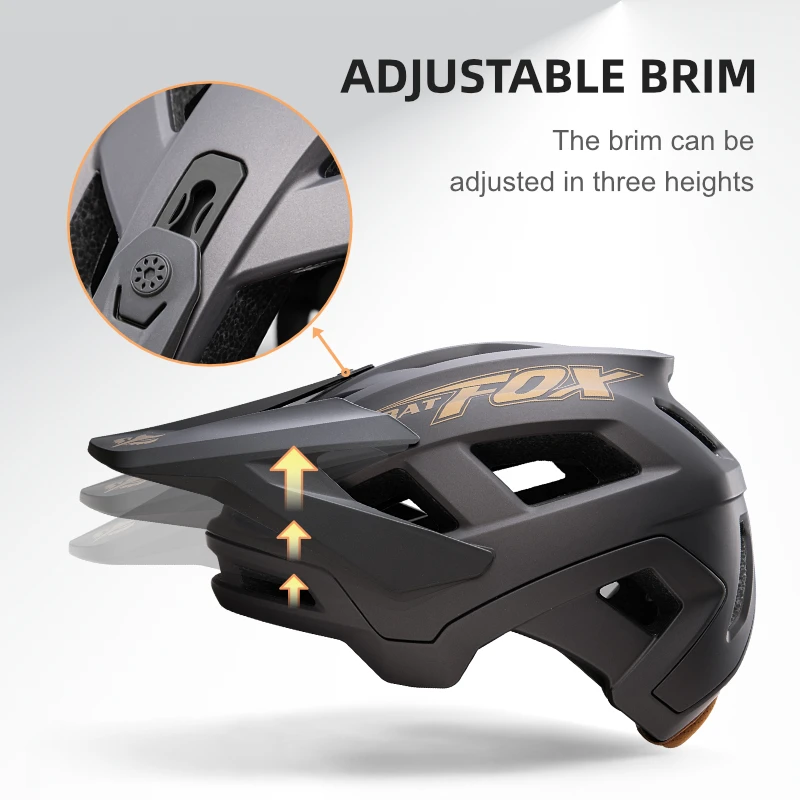 BATFOX Bike Helmet Men Women High Quality Adjustable Lightweight Outdoor Sports Safety Hat Highway Mountain MTB Bicycle Helmets