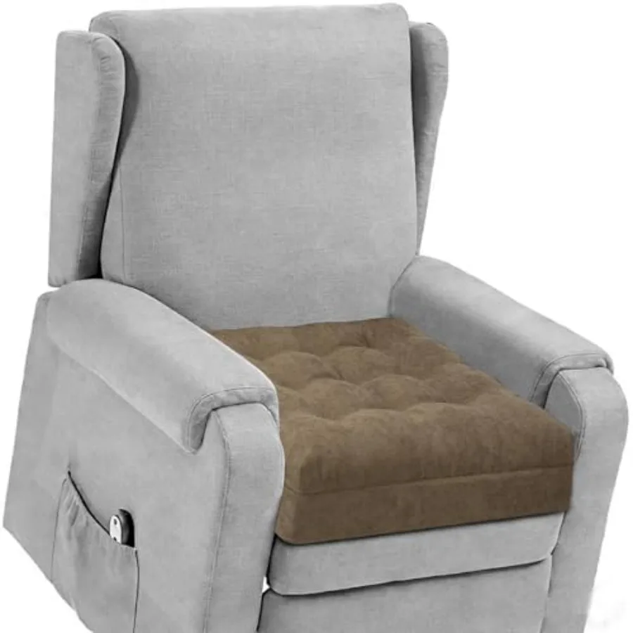 Recliner Cushion for Elderly - Patented Dual Seat Cushion for Sagging Recliner Replacement Booster Cushion for Easy Get Up from