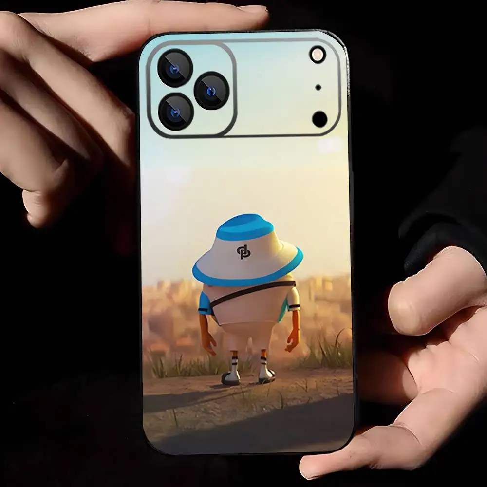 حافظة هاتف مغني الراب J-jul لهاتف آيفون 17,16,15,14,13,12,11,Pro,Max,Plus,E,Air,غطاء أسود واقٍ صغير #3