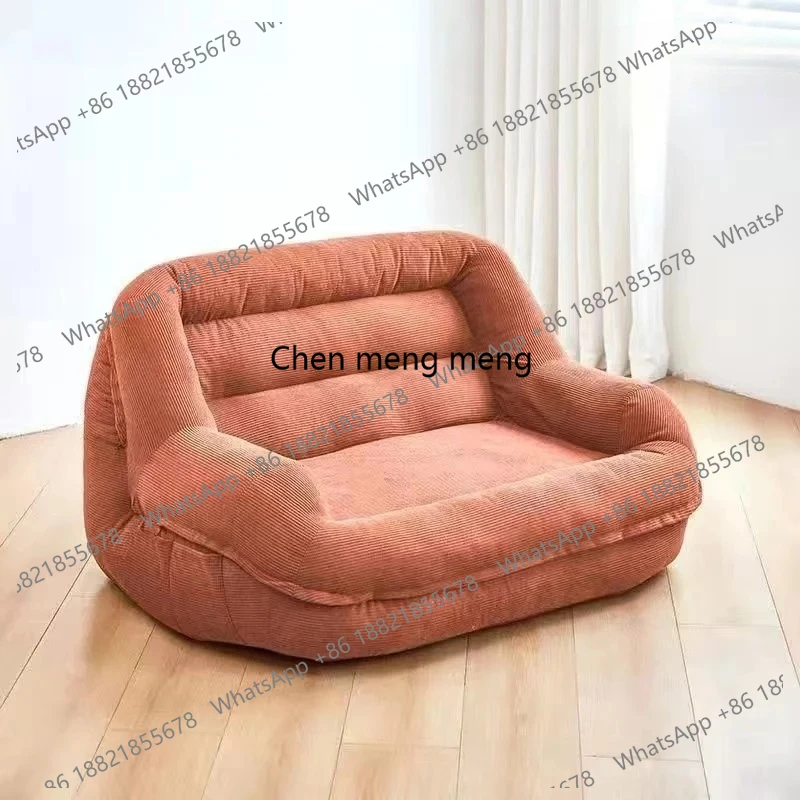 Thickened Corduroy Double-Seat Sofas Chair Cozy Living Room Bedroom Relaxing Chair Modern Lounge Room Duet Sofa Soft Lazy Chairs
