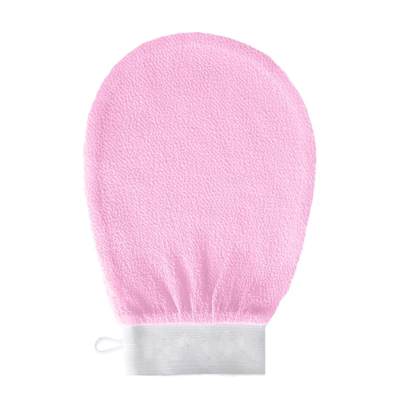 2024 New Exfoliating Glove Mitt, Exfoliating Body Scrubber for Shower Bath, Moroccan Body Scrub Gloves for Dead Skin Remover