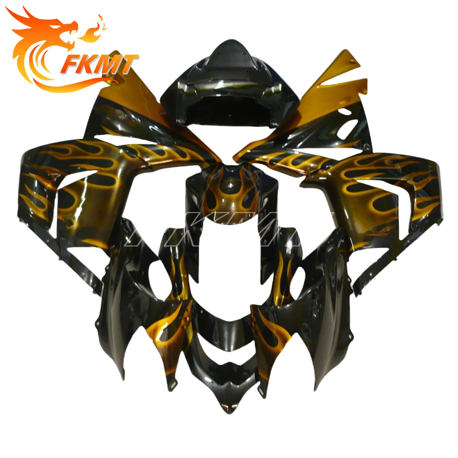 

Motorcycle Fairing Set Body Kit Plastic For Kawasaki ZX-10R Ninja 2004-2005 Accessories ABS Injection Bodywork zx10r 636 04-05