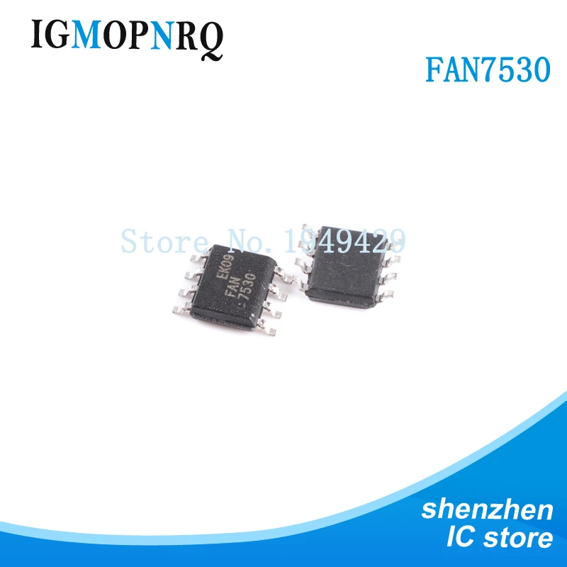 Piezas, 10 unidades, FAN6300AMY, FAN6754MR, SOP-8, FAN6755W, FAN7529MX, FAN7530MX, FAN7930B, FAN7930C, SOP, FAN6300, FAN6754, FAN6755, FAN7930 SMD