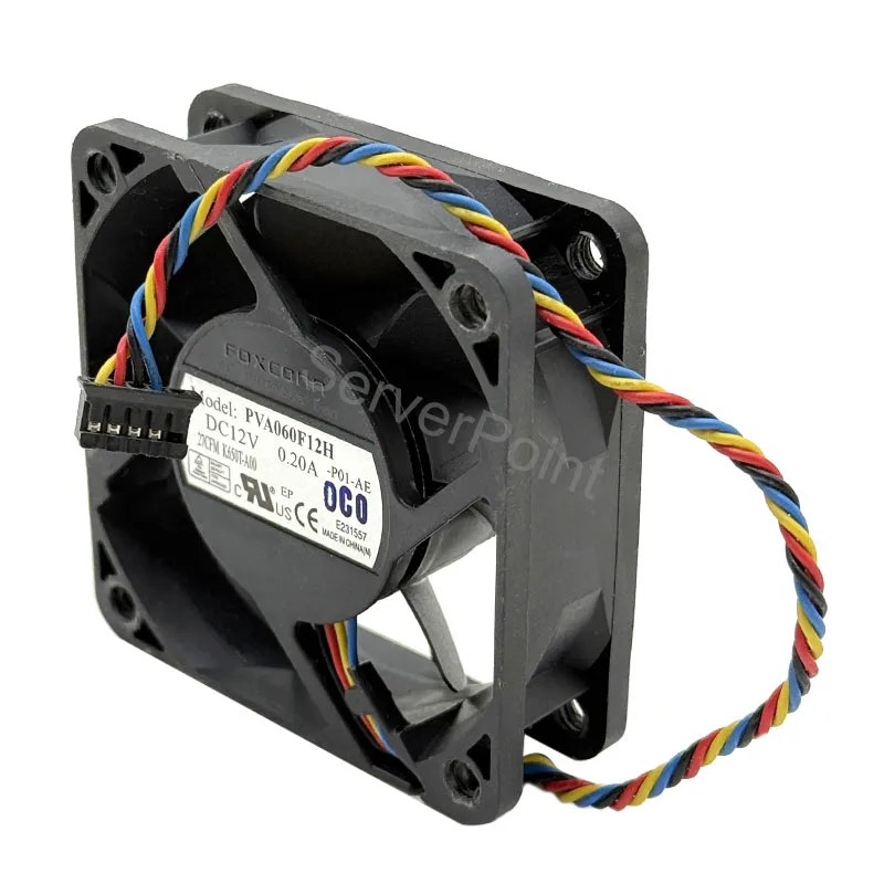 

K650T 0K650T GM1206PKVX PVA060F12H for Optiplex 780 790 990 7010 9010 9020 USFF Cooling Fan DC12V 0.20A PVA060F12Q