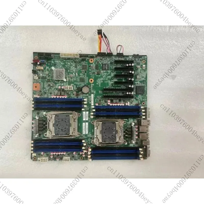 2011 Dual X99 server main board NVME 10 Gigabit 32 core M.2 RD450X six card ALEO