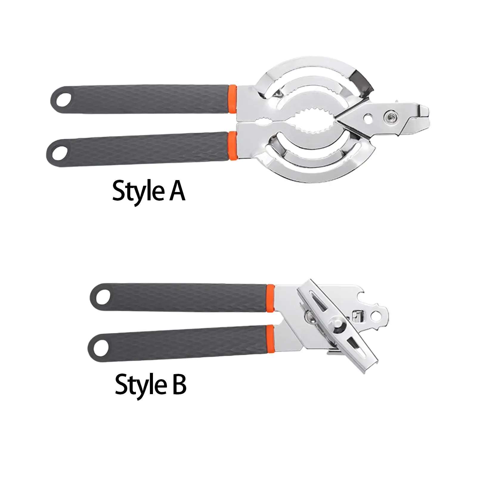 Manual Can Opener Remover Multipurpose Bottle Opener Lid Remover for Travel Household Bars Restaurants Camping