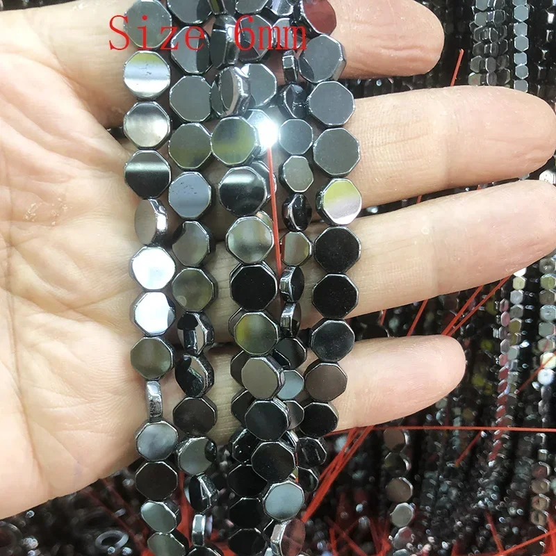 45 Styles Black Hematite Natural Stone Beads Round Loose Beads For Jewelry Making For Jewelry Making Bracelets Necklace