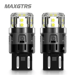 Ampoule LED haute puissance T20 1157 BAY15D 3838, puce LED 7443 W21/5W Canbus 6000K, lumière des barrage jaune rouge, feu arrière, feu de stop, feu de recul