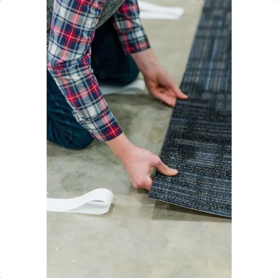 Fita dupla face resistente para carpetes, flexível e de vinil, telhas de carpetes, grama artificial, espuma, academia, borracha