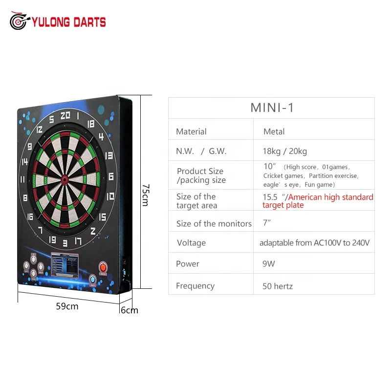 Minimalist-design Commercial Electronic Darts Machine By Factory Directly