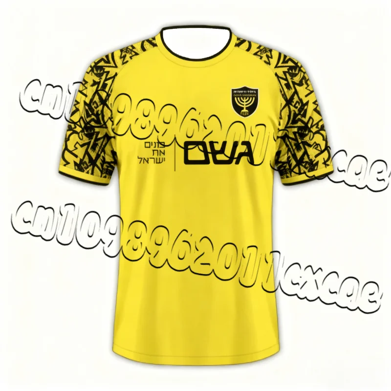 24-25 الرجال الساخن بيع تي شيرت قميص كرة القدم الشباب المتضخم بدلة تدريب تنفس محايد التجفيف السريع قميص بأكمام قصيرة #1