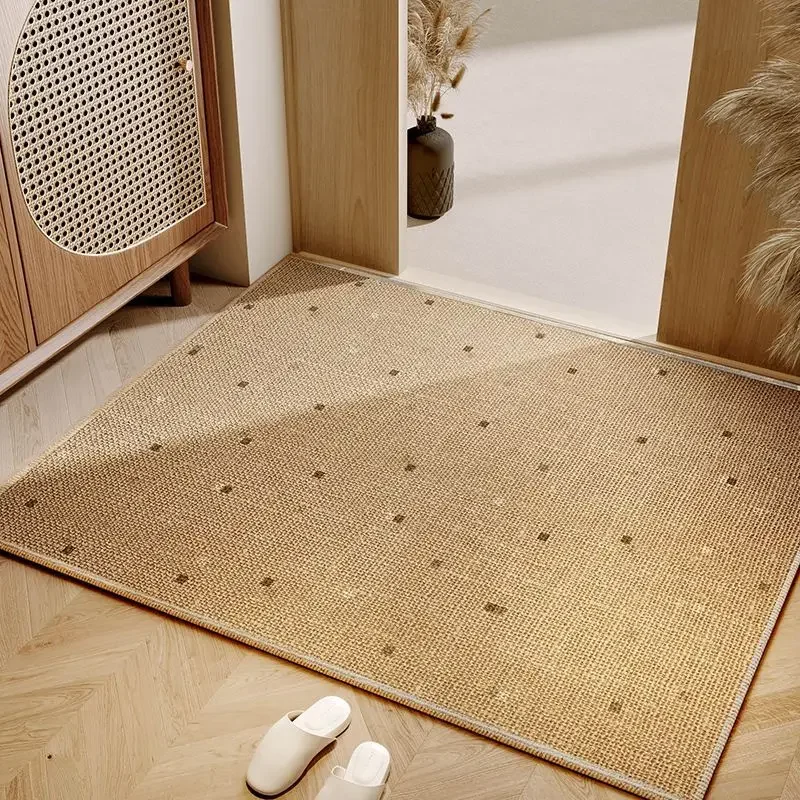 Diatom mud household door mat, dirt resistant and easy to maintain, absorbent and quick drying, adjustable for cutting