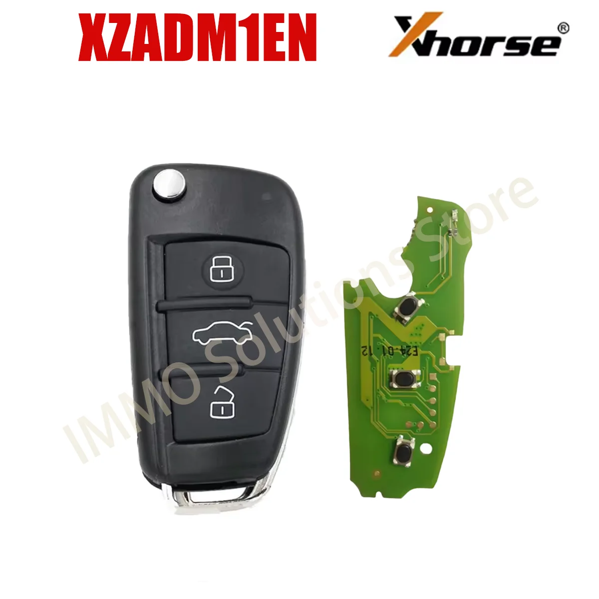 VVDI Xhorse XZADM1EN Global Version XT27B Chip Audi Style Universal HU66 Blade Flip Car Remote Key For Audi A3 A4 A6 Q3 Q5