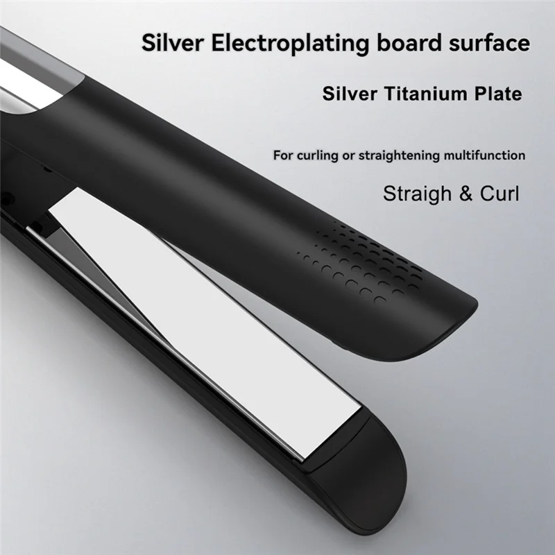 

Hair Straightener And Curler 2 In1 Professional Flat Iron Instant Heat Up Digital LED Display Adjust Temperature EU Plug