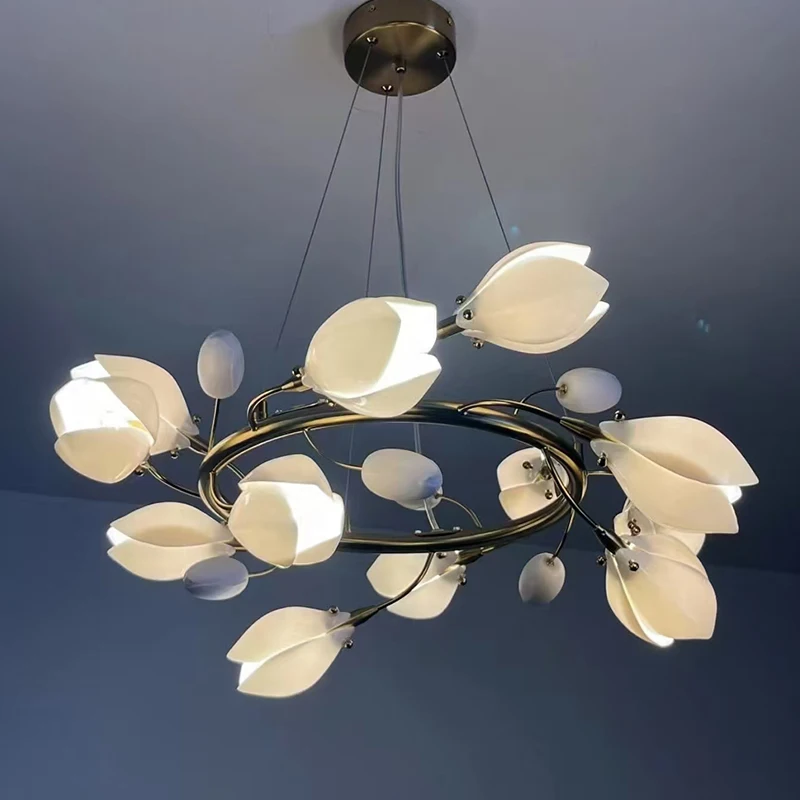 

Modern Light Emitting Diode Chandelier Art Long Chandelier
