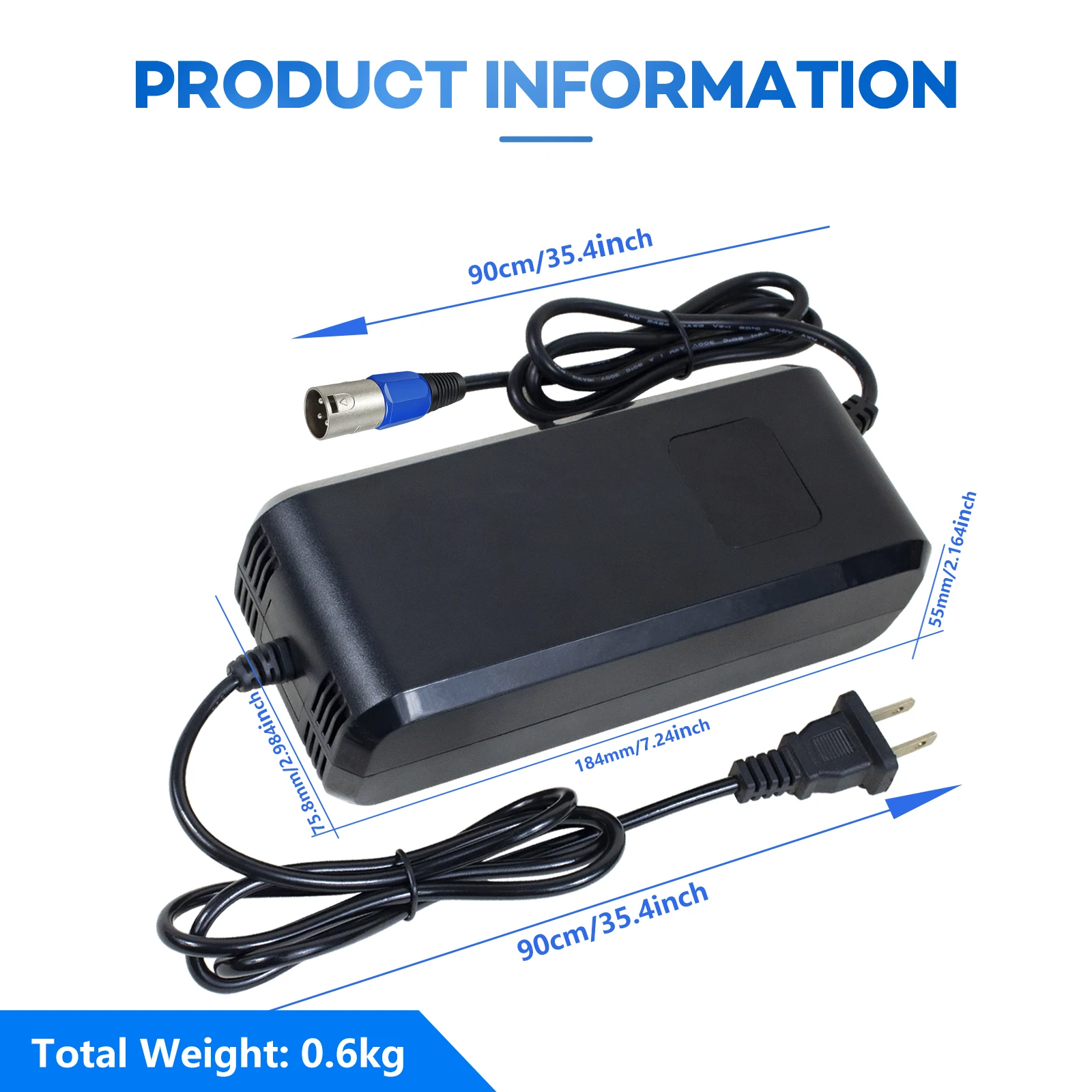 67.2V 3A ładowarka akumulatorów litowych wejście ładowarki 16S 60V 110-240Vac wysokowydajny zasilacz do ładowania wentylatora chłodzącego