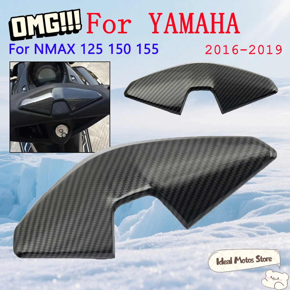 

For Yamaha NMAX155 NMAX150 NMAX125 NMax 125 150 155 2016 2017 2018 2019 Motorcycle Front Mask Cover ABS Compatible Airflow Shell