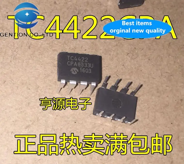 

10 шт. 100% оригинал, новый, в наличии TC4422AVOA SOP8 SMD TC4422CPA TC4422EPA TC4422 встроенный DIP8