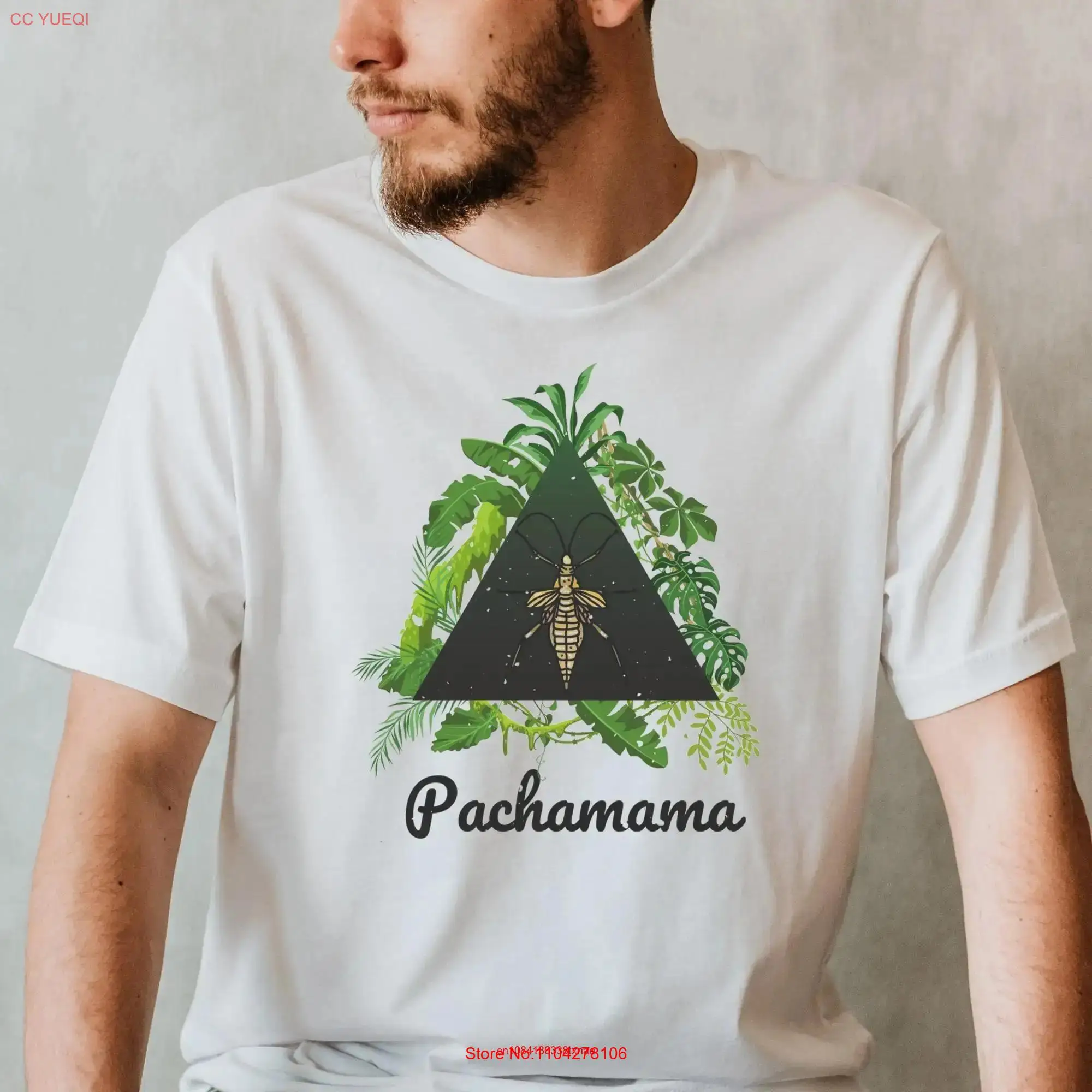 Pachamama T Shirt Plant Medicine Earth Spiritual Ayahuasca Kambo Dmt Jersey long or short sleeves