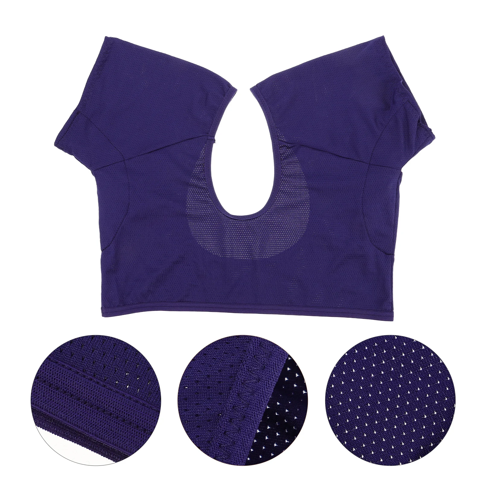 

Lightweight Sweat-Absorbing Mesh Vest for Women Built-in Underarm Sweat Pads Quick-Dry Breathable Fitness Tank for Gym Yoga