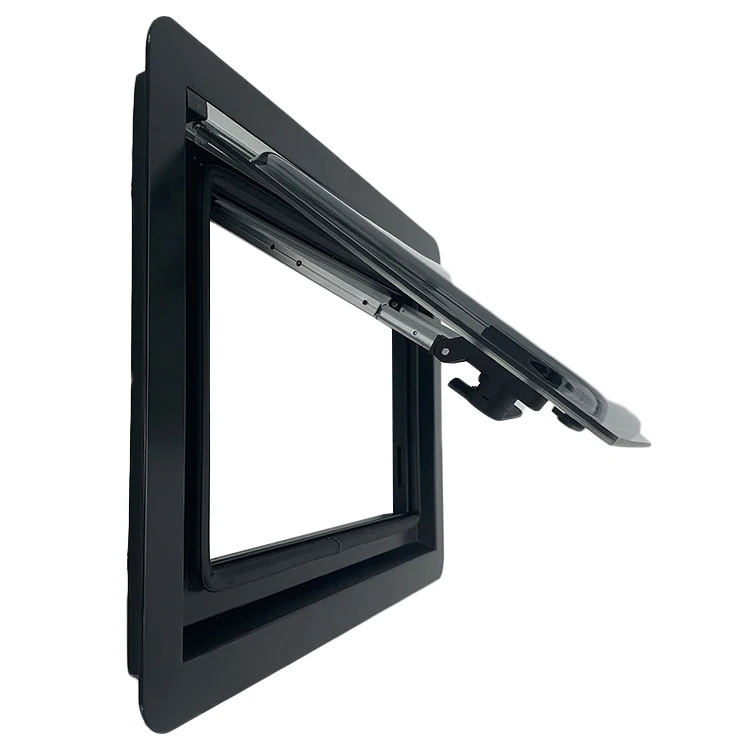 China Wohnmobile Rv windows caravan Motorhome Aluminum Acrylic Straight Corner caravan Rv windows