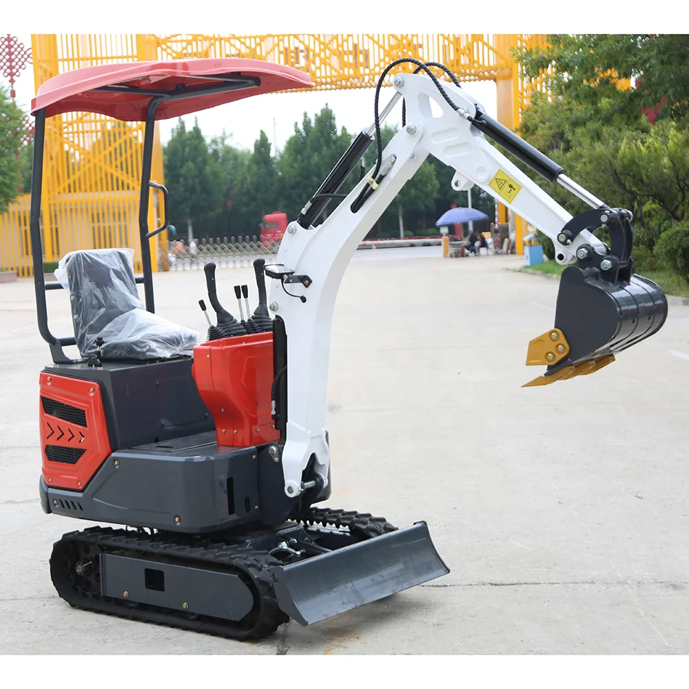 

Hydraulic Bagger Clamshell Shovel Small Dig Machine Compact Crawler Thumb Pelle Digger Mini Home Excavator