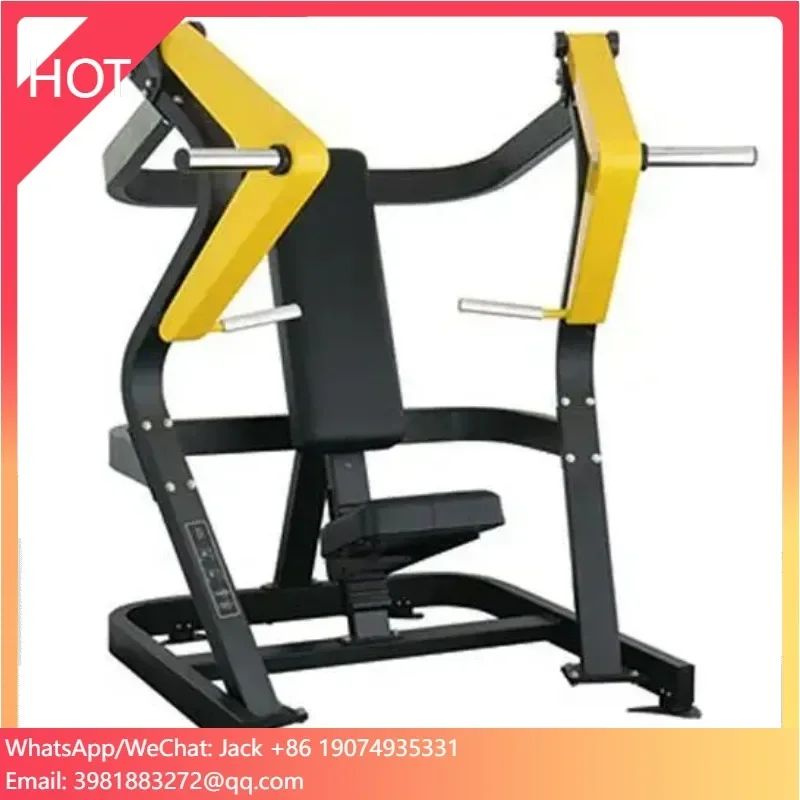 Commercial Plate Loaded Gym Fitness Equipment Wide Chest Press Gym Machine Fitness Bodybuilding Chest Press Equipment