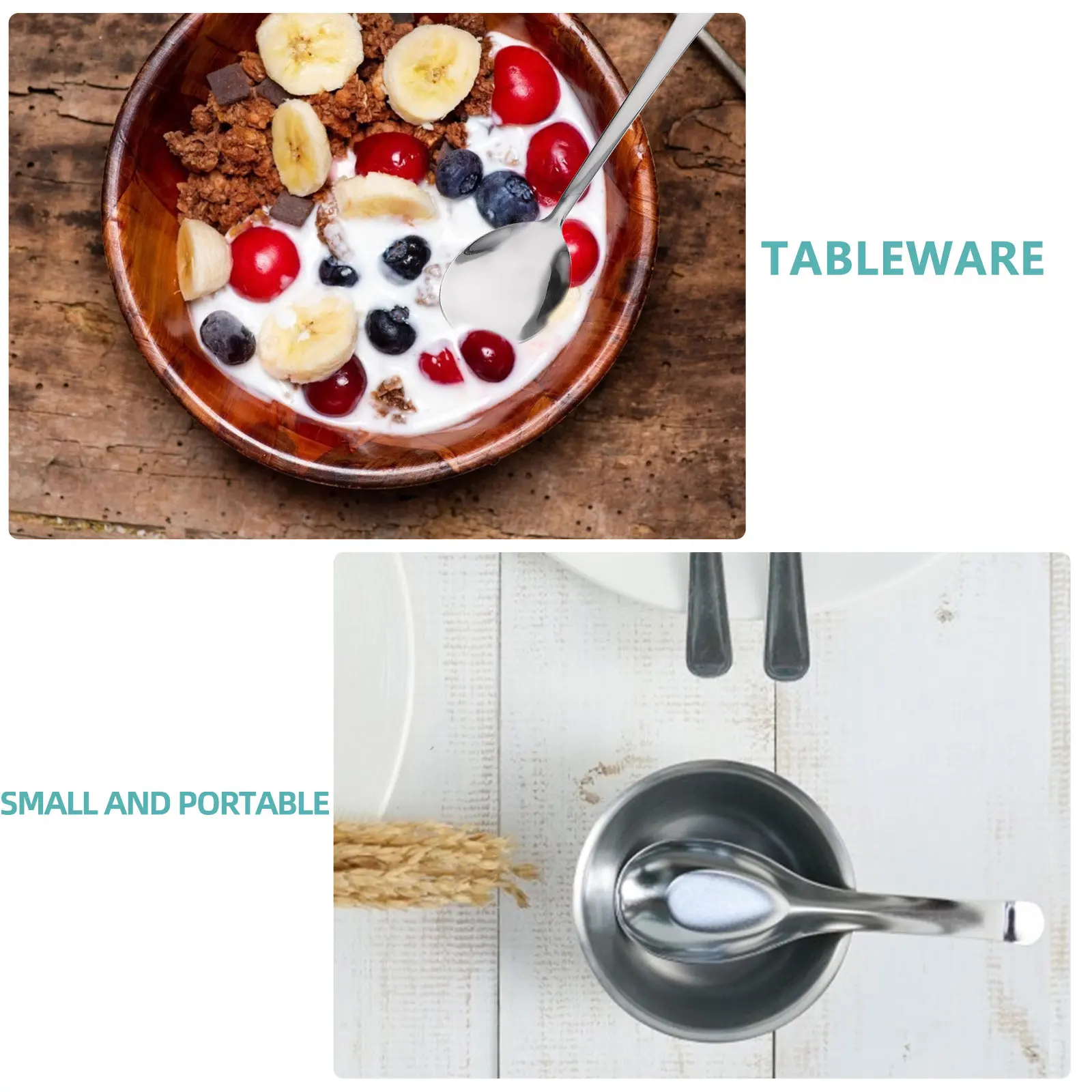 

1Set Stainless Steel Portable Cutlery Set Bowls Chopsticks Spoons Lightweight Travel Picnic Kitchen Tableware Portable Cutlery