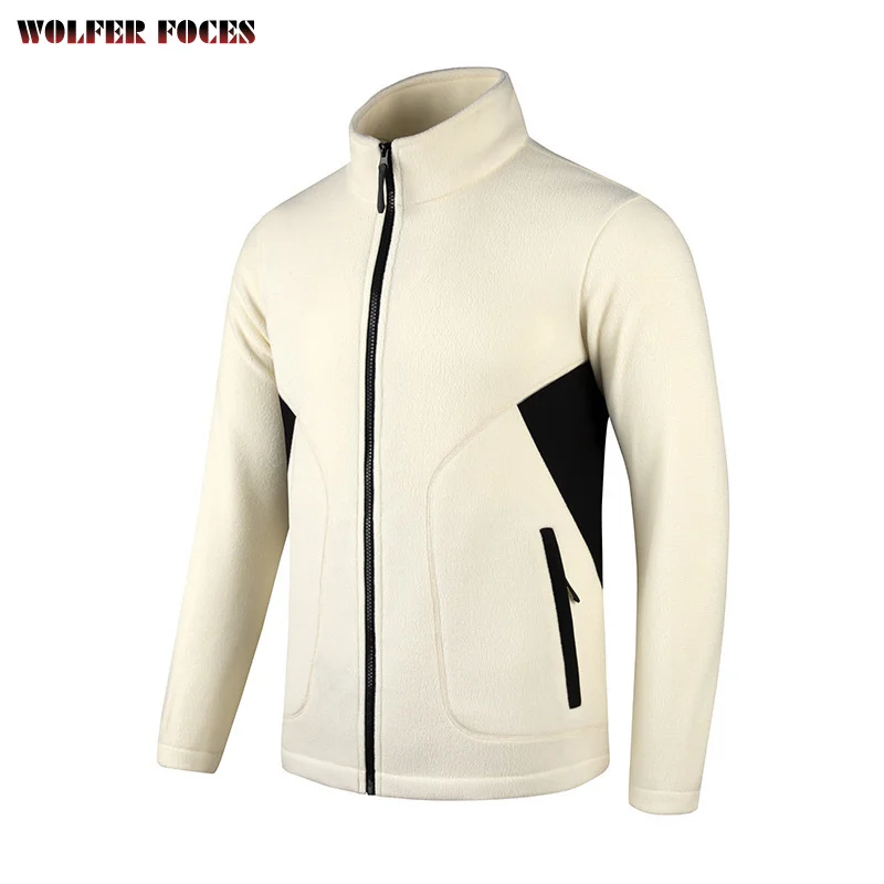 Men's Cold Jackets Heavy Winter Sweat-shirt Down Light Climbing Clothes Sweatshirt With Zipper Mens Cardigans Knitted Coat Icon