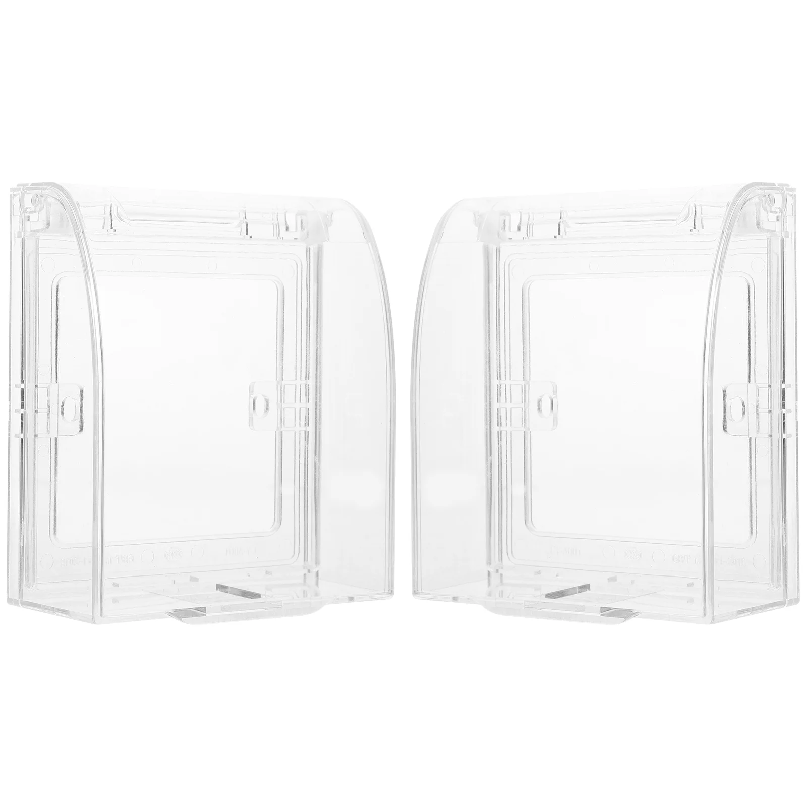 

2Pcs Babyproof Outlet Covers Child Safety Switch Cover Wall Socket Protector Electrical Plug Safety Guard Electric Outlet Covers