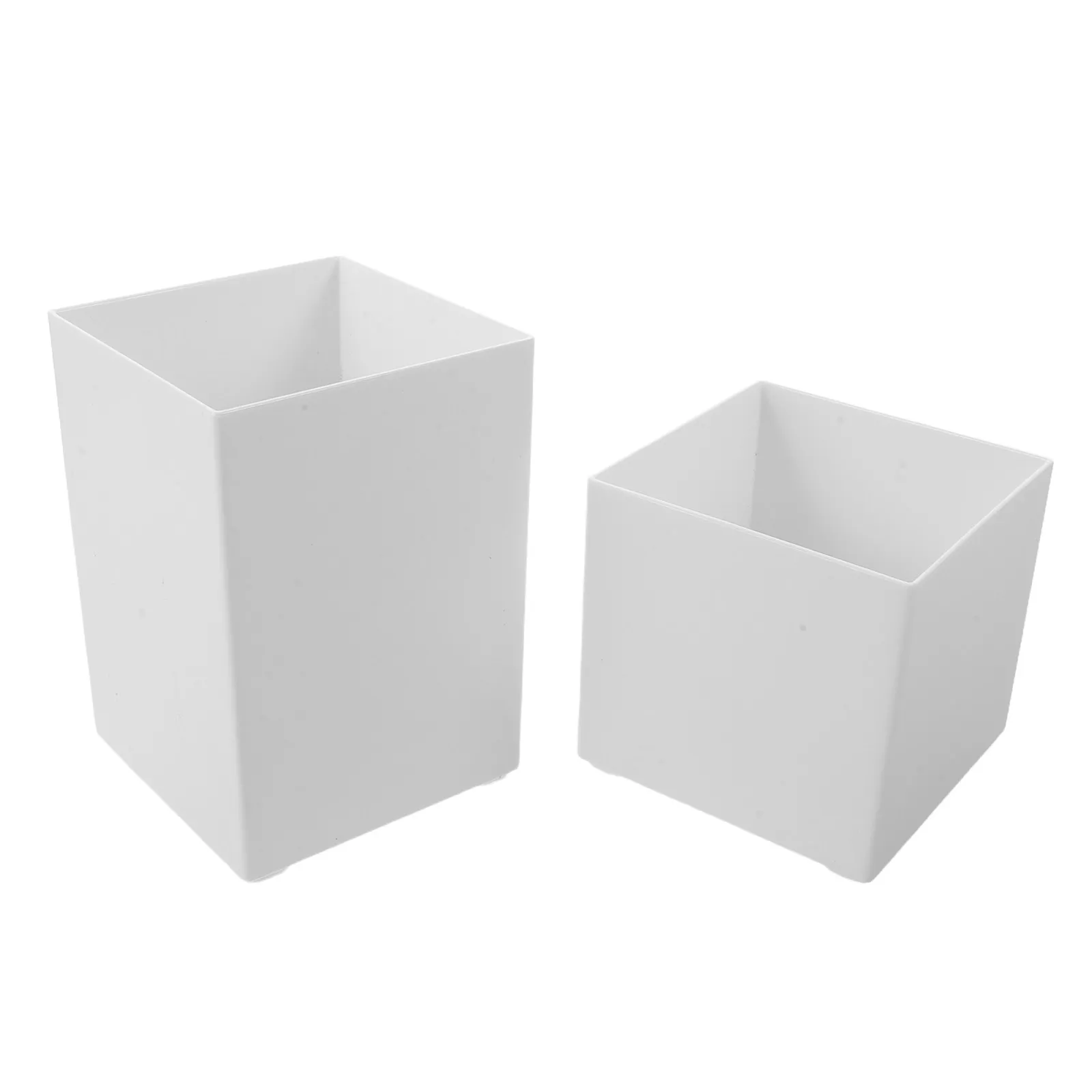 2Pcs Plastic Kitchen Chopsticks Organizer Utensil Holder Storage Rack for Spoons Forks Silverware Compact Tabletop Use