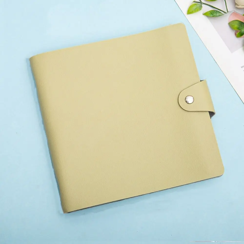 PU Leather Money Savings Binder Portable Refillable Envelop Savings Challenges Book Storage Wallet Waterproof Cash Budget Binder