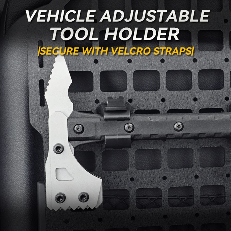 Vehicle Adjustable Tools Holder Car multi-purpose Molle Panel Hook Universal Clip Quick Release Fastener