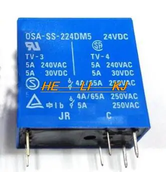 Free shipping 10pcs/lot OSA-SS-224DM5 24VDC 24V