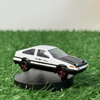 Alloy car model AE86 car mounted rotating center console swing tail drift 1:64 car model decoration decompression