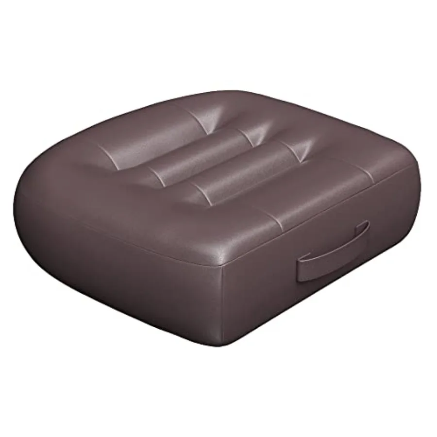 

seat Cushions for Office Chairs/with Carry Handle Adult Booster Seat Cushion Imitation PU Breathable Fabric Effectively Increas