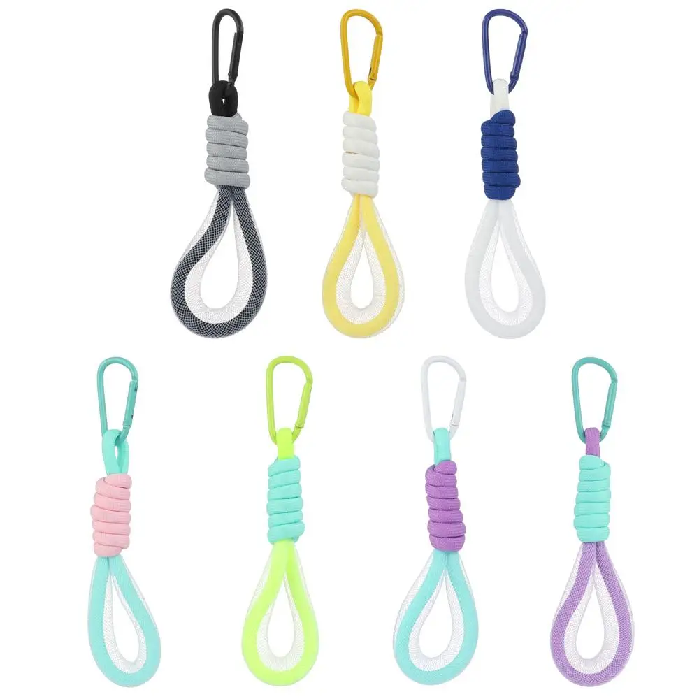 Cute for Bags Keychain Trousers Accessories Keycord Hanging Phone Strap Lanyard Mesh Landyard Braided Strips