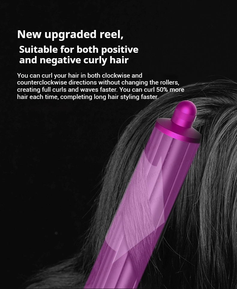 40MM Curling Attachment For Dyson Nural HD16 SenCiciMen HD15 Hair Dryer Nozzle Automatic Curling Barrels Curl Hair Styler Tool