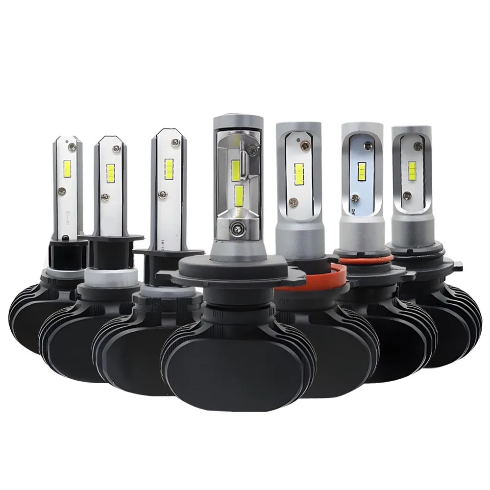 

880 881 5202 9004 9007 LED Headlight Bulbs 12V 40W 6000K High Power Auto Lights